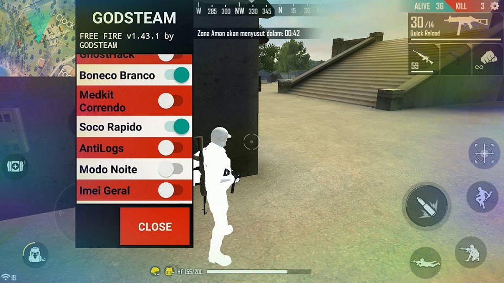 20 HQ Photos Godsteam Free Fire Mod.zip - Godsteam Apk V1
